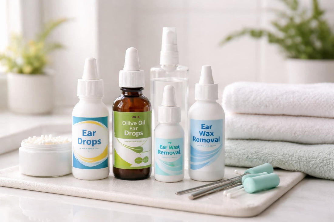 Budget ear drops and gentle ear care for sensitive ears