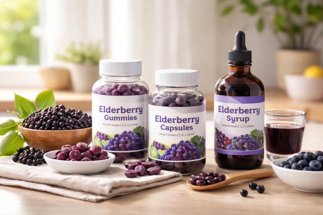Budget-friendly elderberry supplement formats for daily immunity support