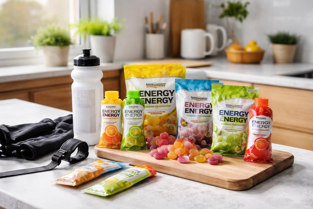 Budget endurance energy chews and gels for UK training