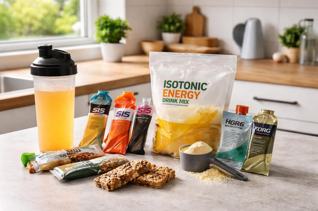 Budget endurance gels, drinks and bars for UK training