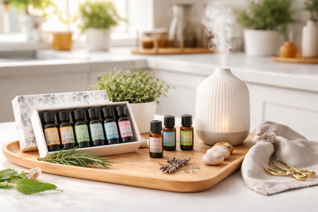 Budget aromatherapy essential oil sets for beginners UK