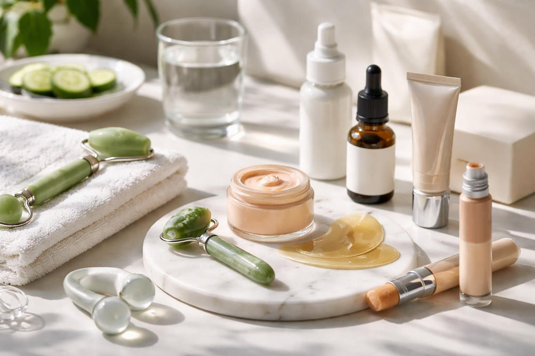 Budget everyday eye care routine for tired eyes