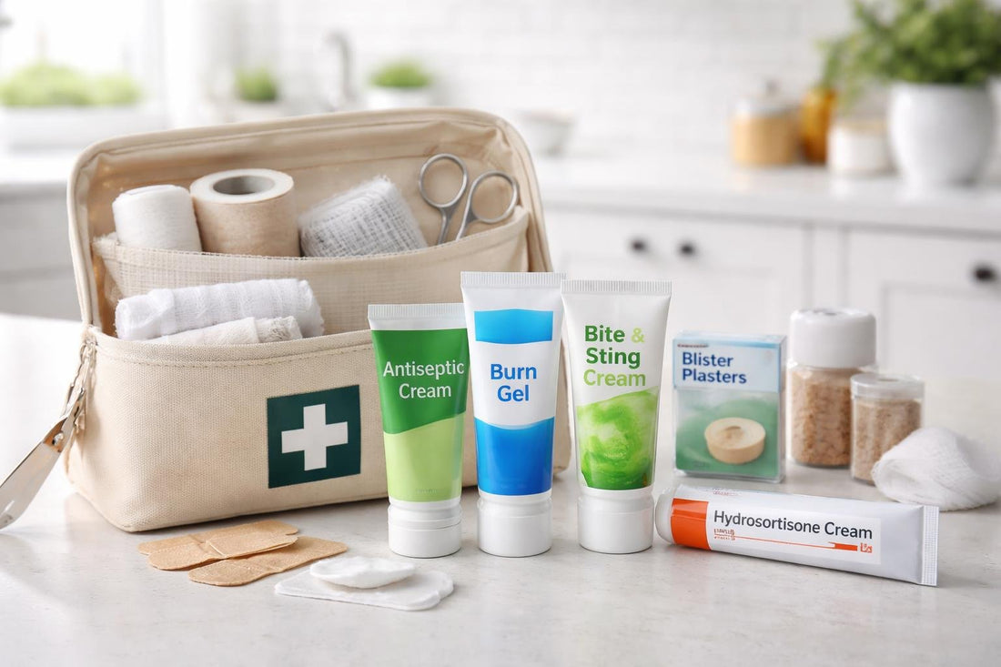 Budget first aid ointments for a UK home kit