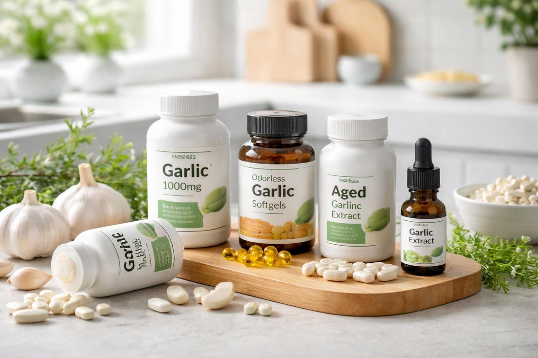 Budget garlic herbal supplement options for UK daily wellbeing