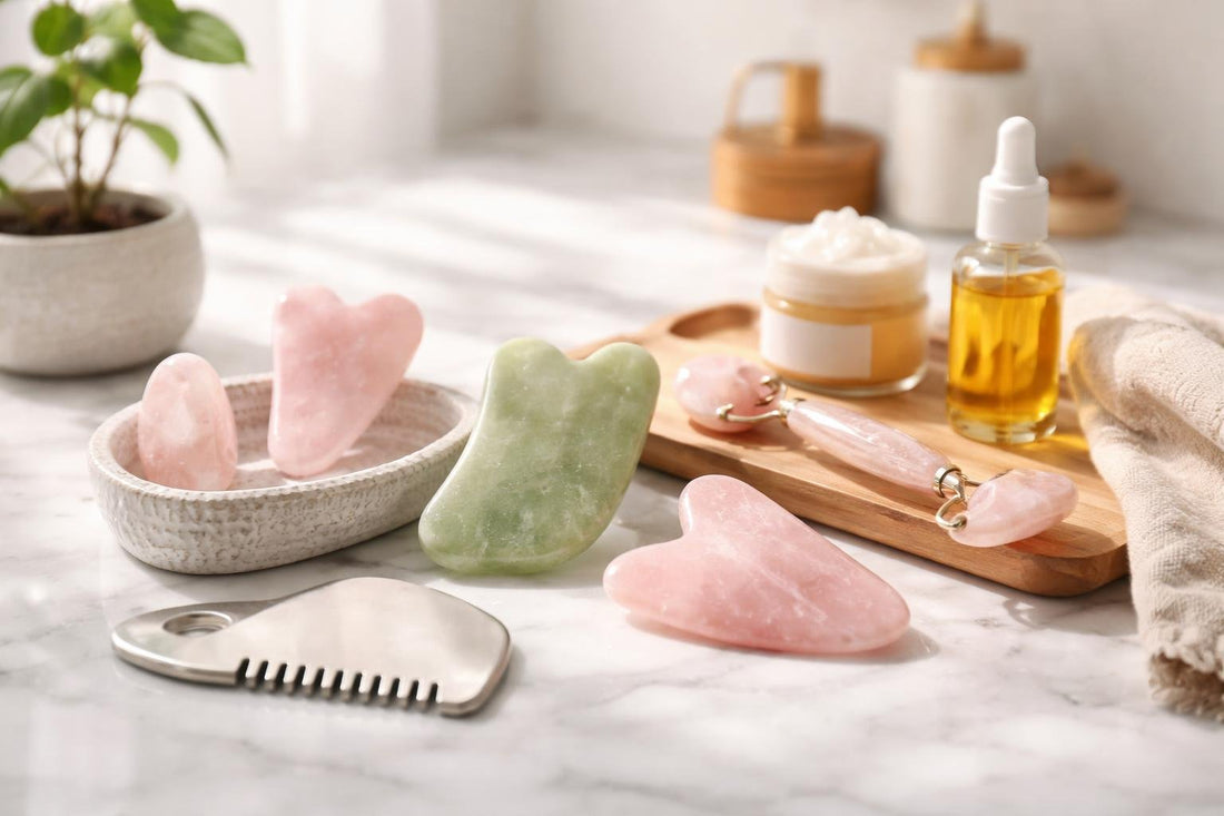Budget gua sha tools for facial and body massage