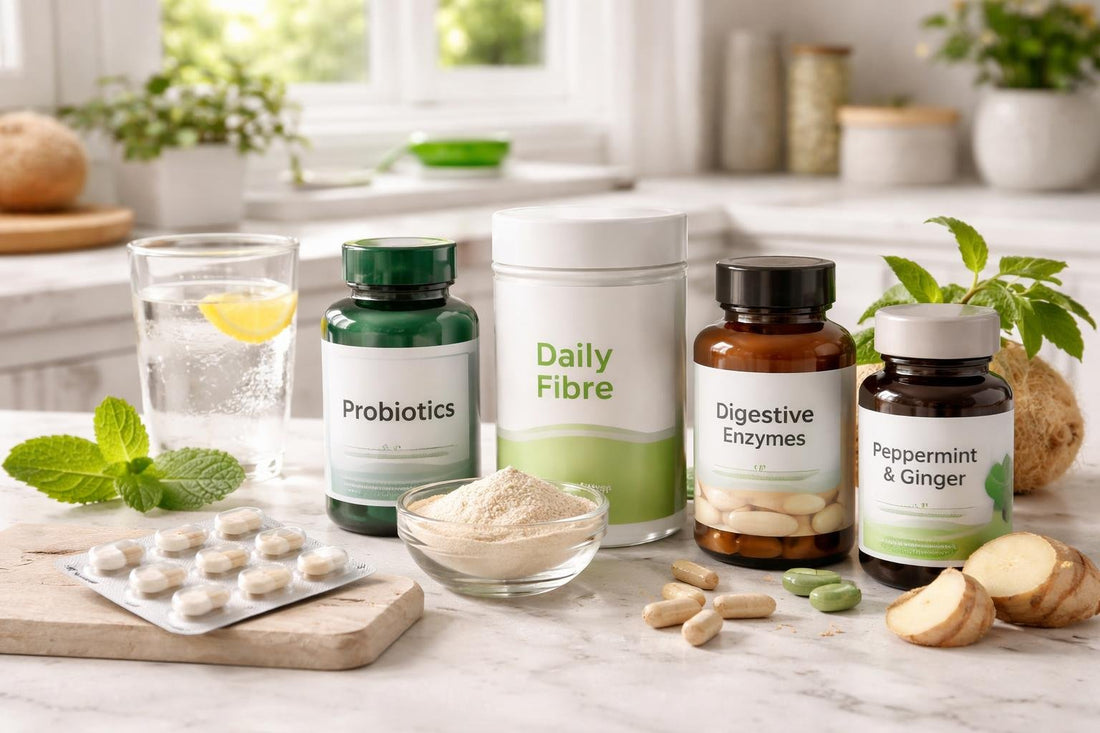 Budget digestive supplements for daily gut support in the UK