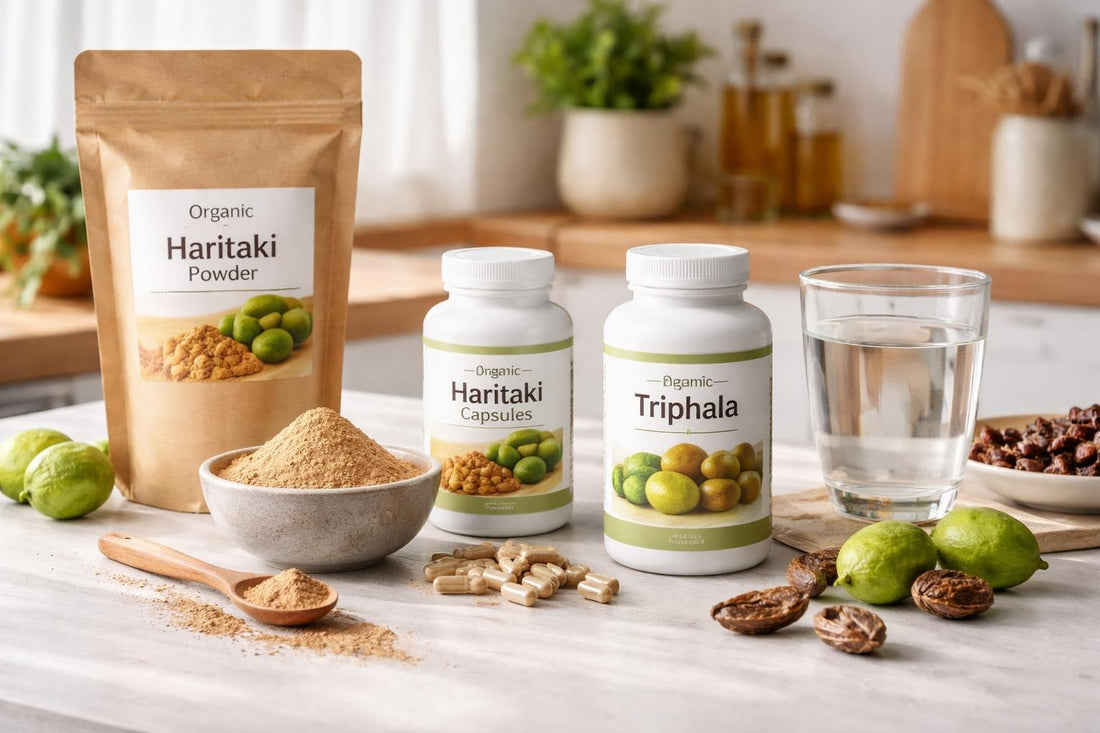 Budget-friendly haritaki supplement options: powder, capsules, blends
