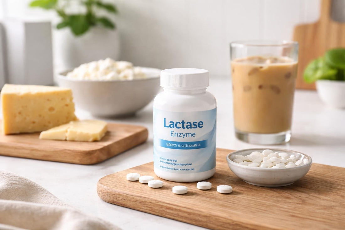 Budget lactase supplements for dairy digestion and bloating relief