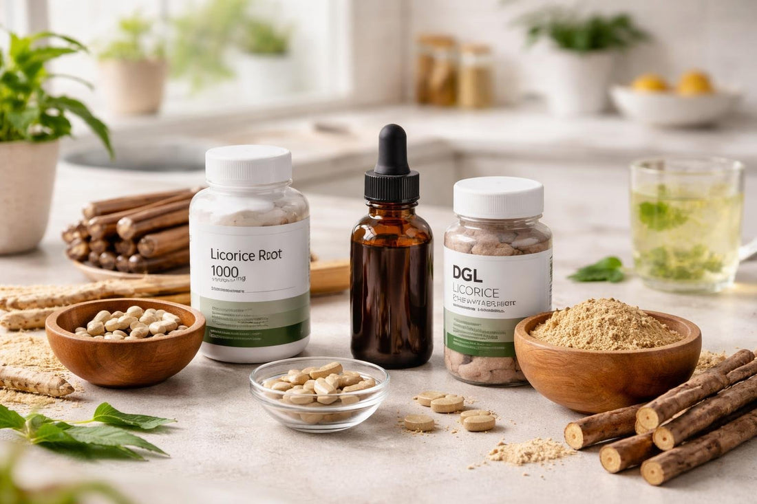 Budget licorice root supplement formats compared for UK shoppers