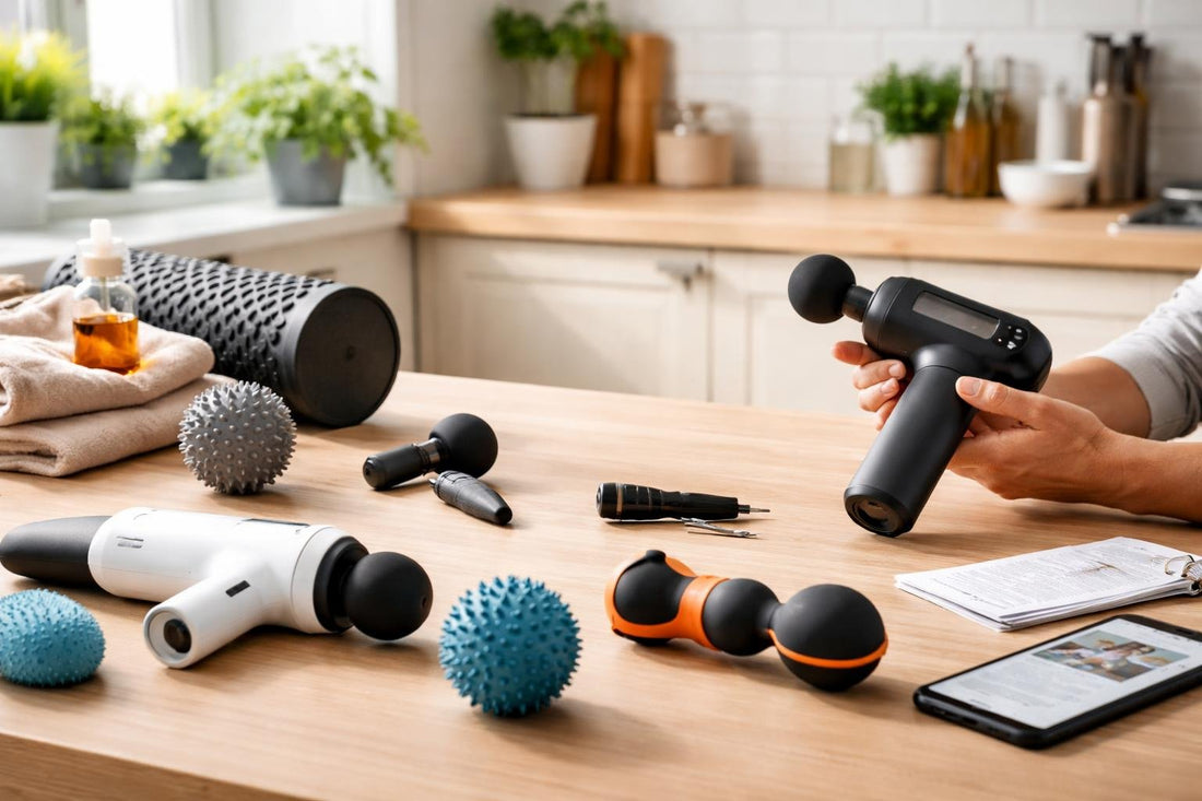 Troubleshooting budget massage tools and equipment at home