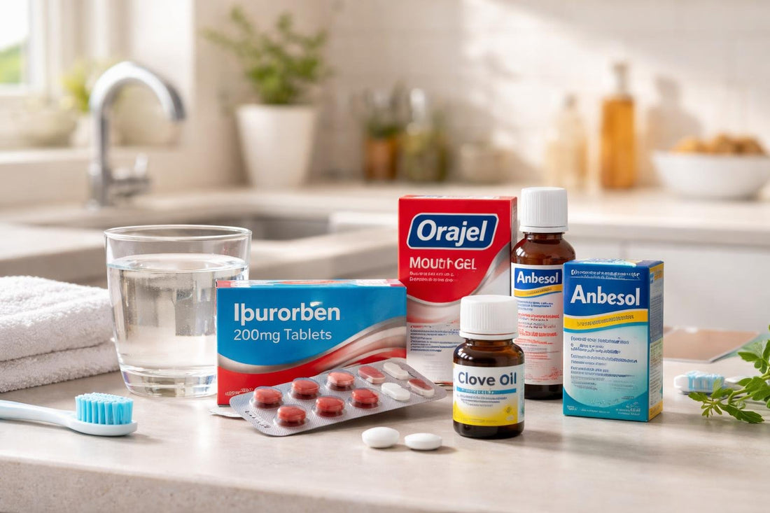 Budget oral pain relief options for toothache and sore gums