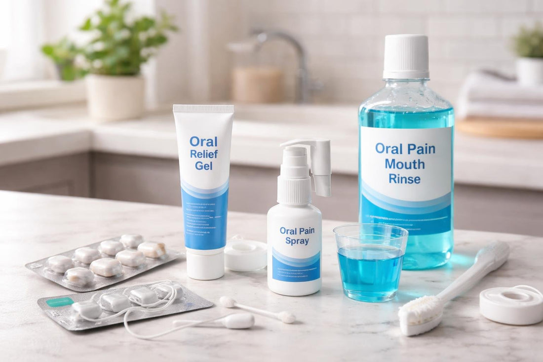 Budget oral pain relief options for sore mouth
