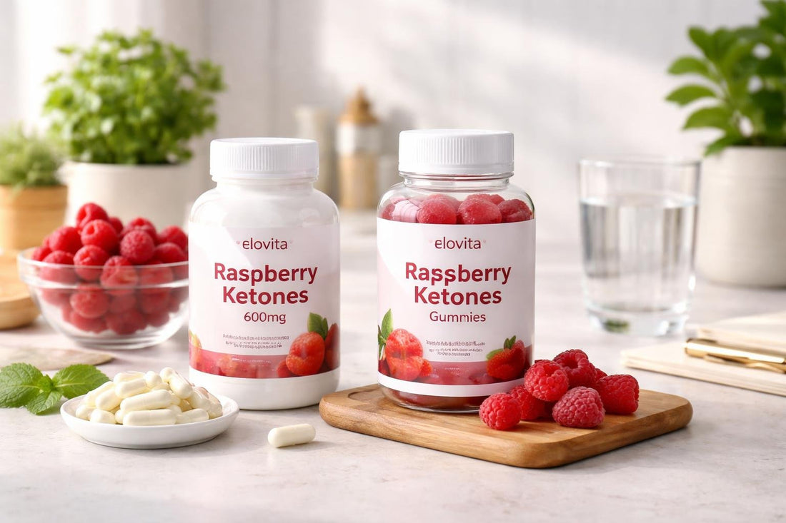 Budget raspberry ketones capsules and gummies vs in UK