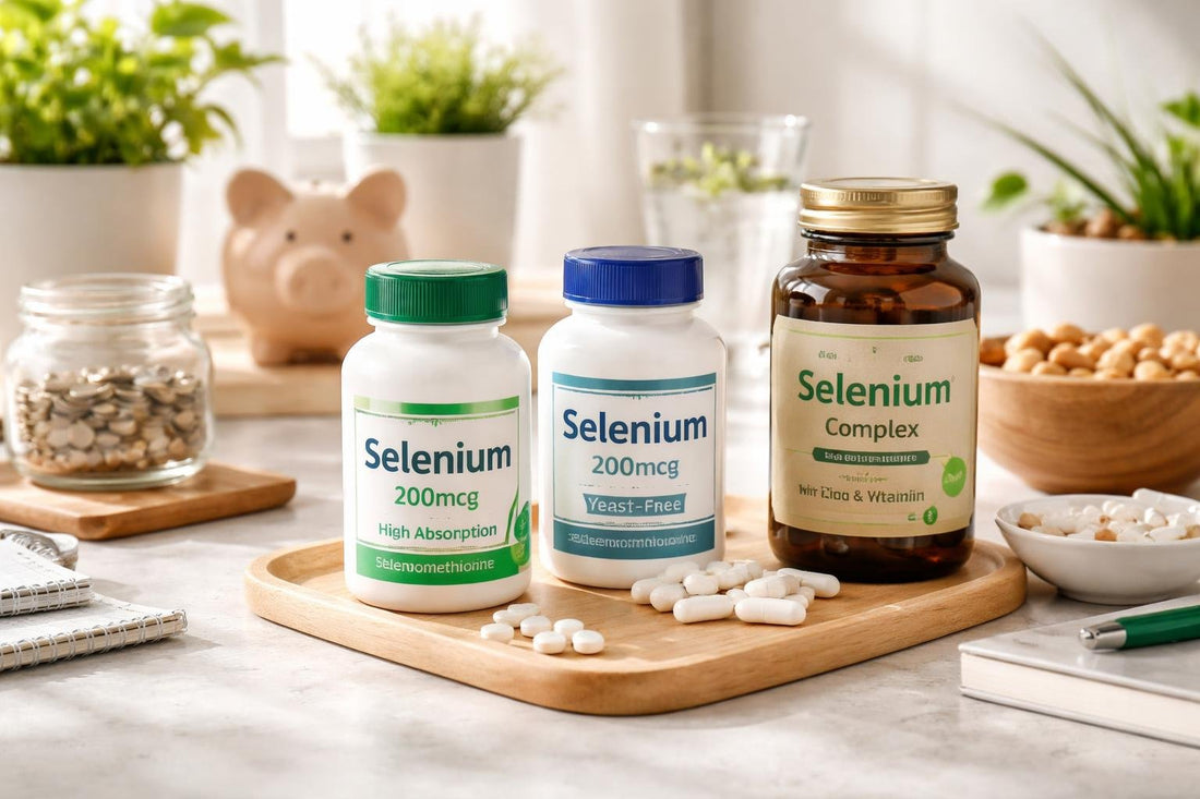 Budget-friendly selenium supplement options compared for UK shoppers