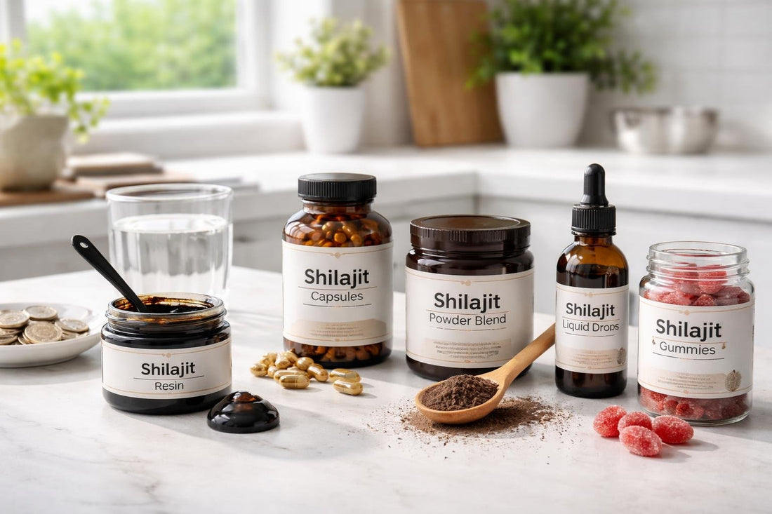 Budget shilajit supplement formats compared for UK shoppers
