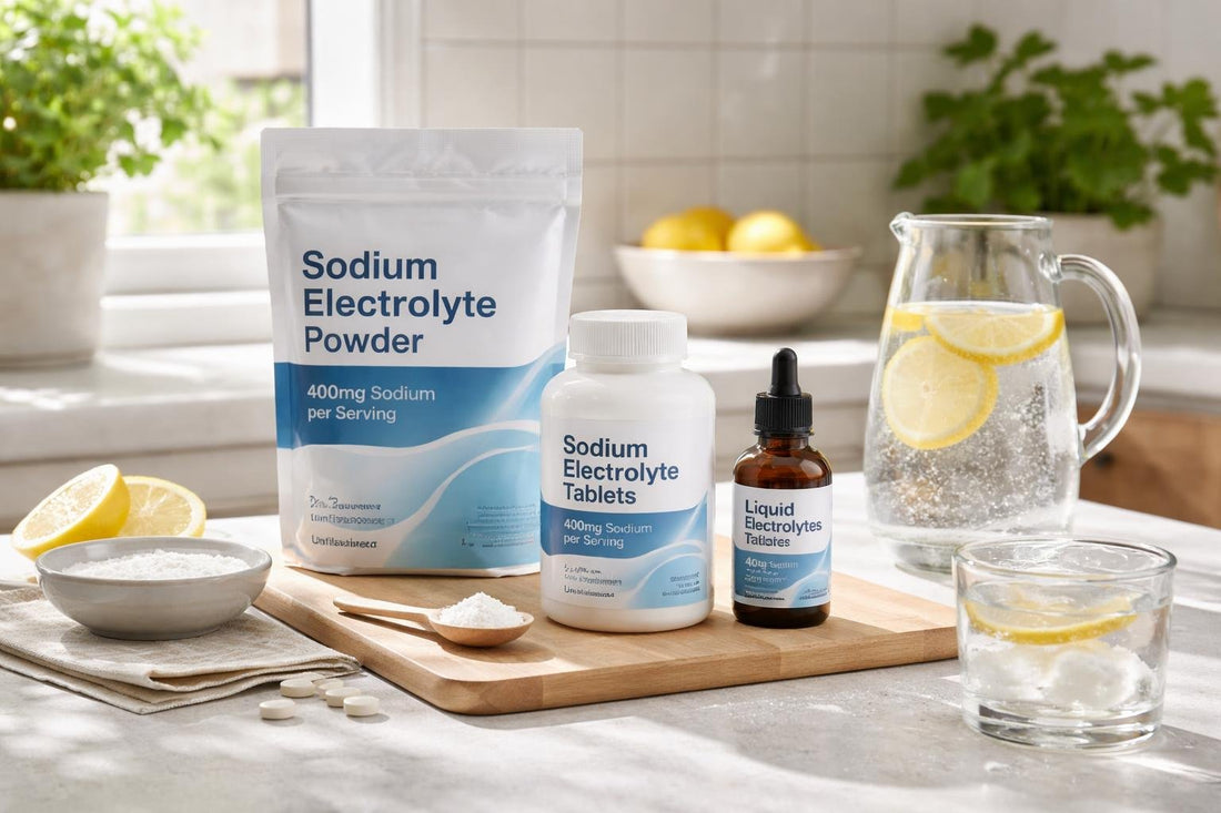 Budget-friendly sodium electrolyte supplements for daily hydration support