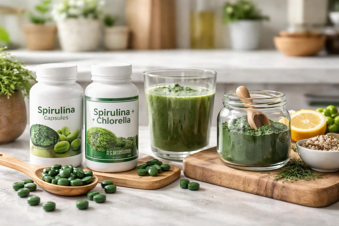 Budget spirulina herbal supplements for daily UK wellness routines