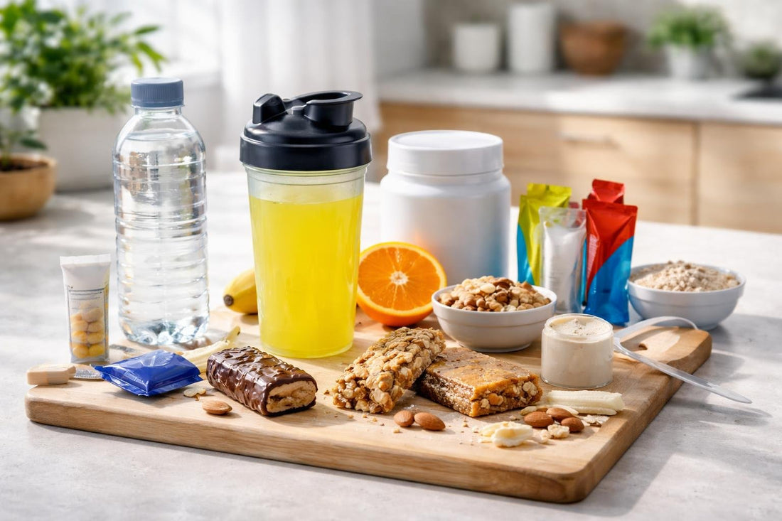 Budget sports nutrition snacks and drinks for UK training days