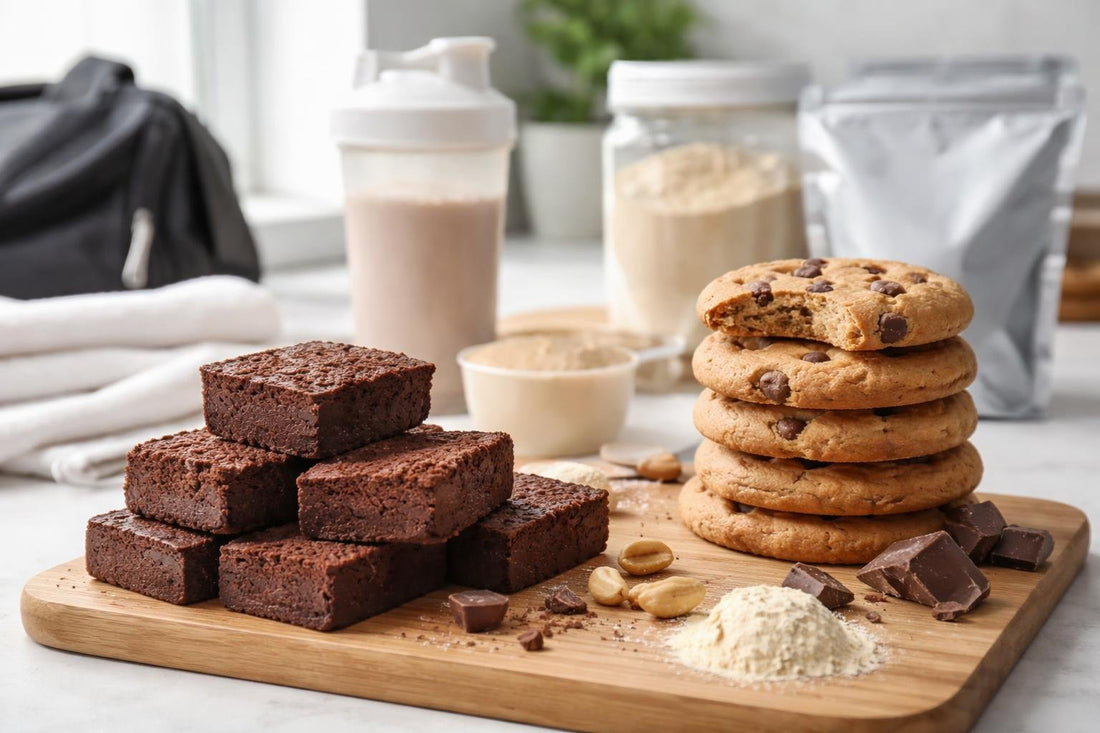 Budget sports nutrition cookies and brownies for training snacks