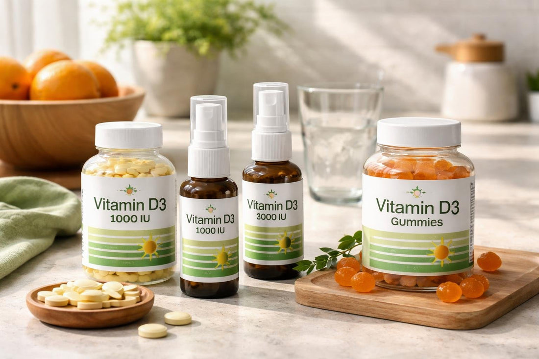 Budget-friendly vitamin D tablets, spray and gummies for UK