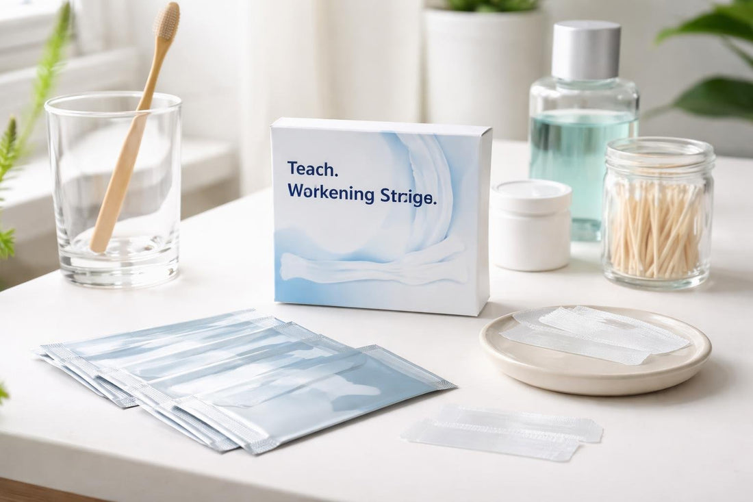 Affordable teeth whitening strips for sensitive teeth at home