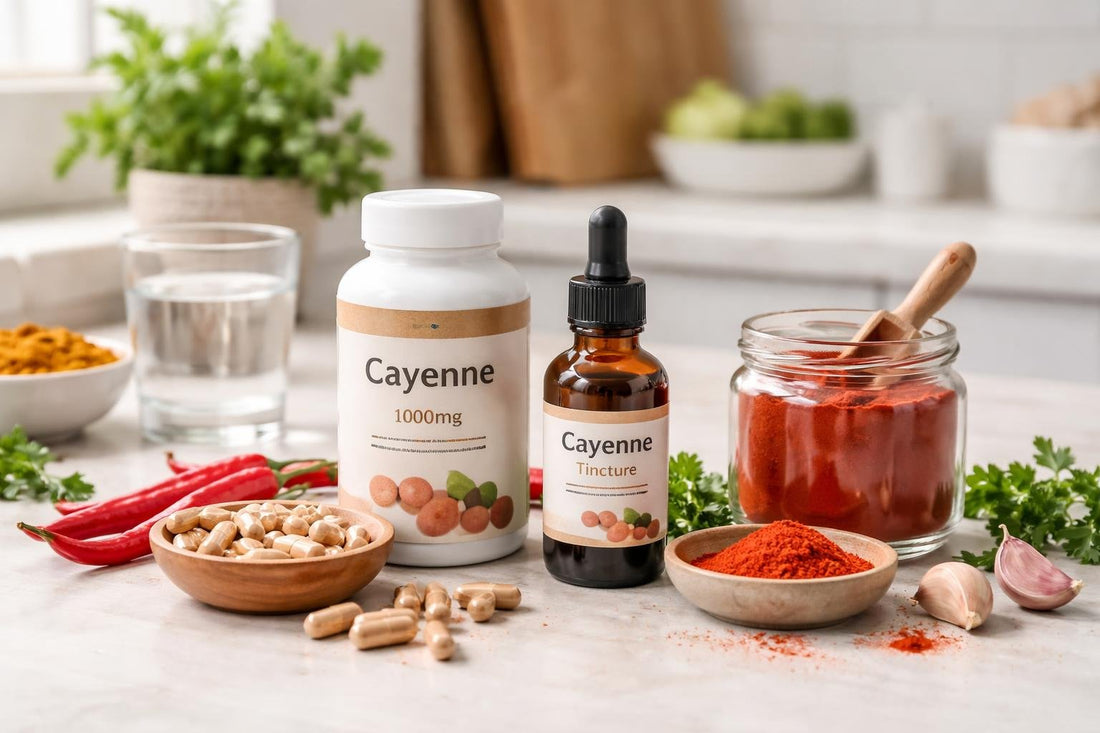 Cayenne herbal supplement options for beginners in the UK