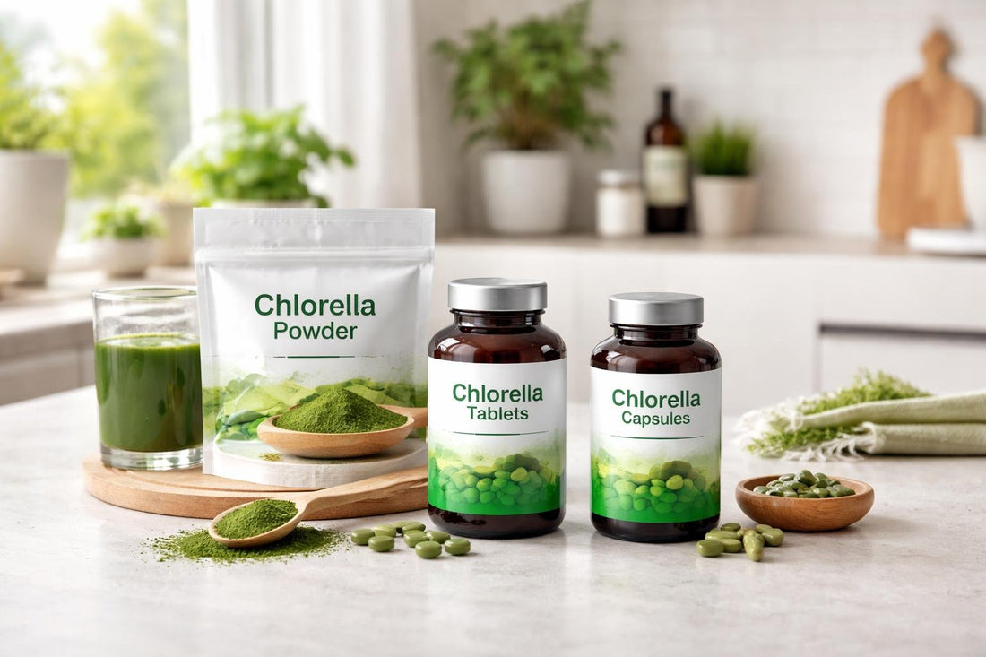 Chlorella Herbal Nutrition Range supplements for beginners in the UK