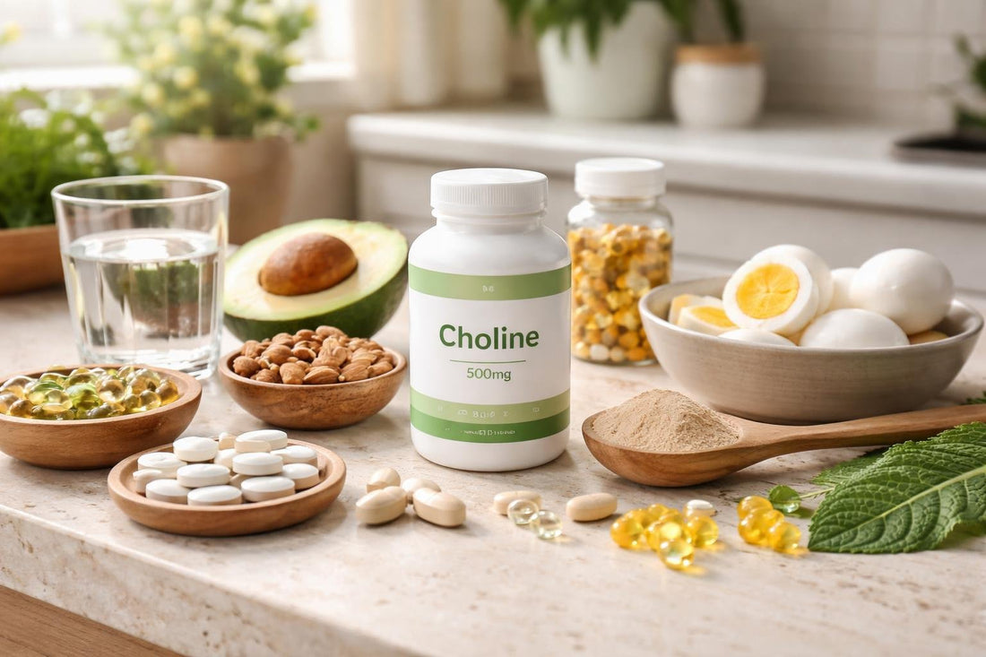 Choline supplements for memory and liver health