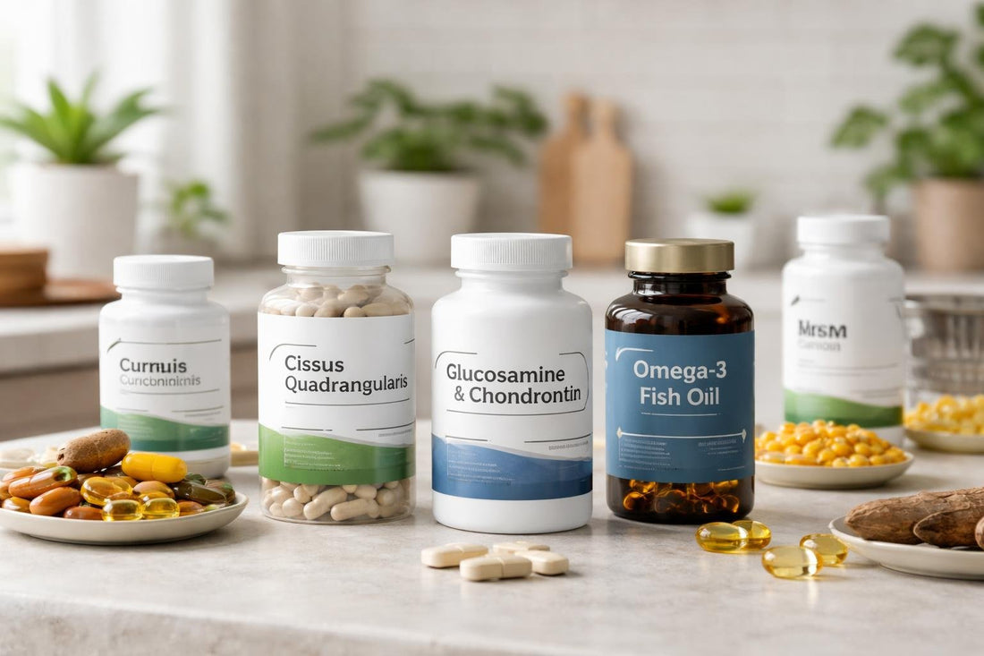 Cissus Quadrangularis supplement bottles and alternatives