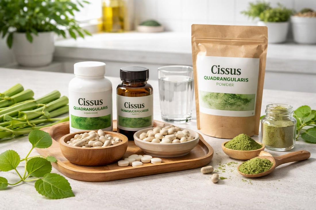 Cissus quadrangularis supplement formats compared for beginners