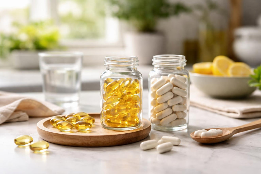 CLA softgels and capsules for seasonal body composition support