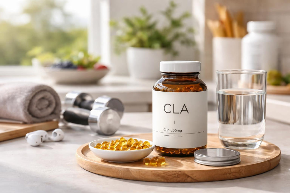 CLA body composition supplement capsules for Scottish fitness routines