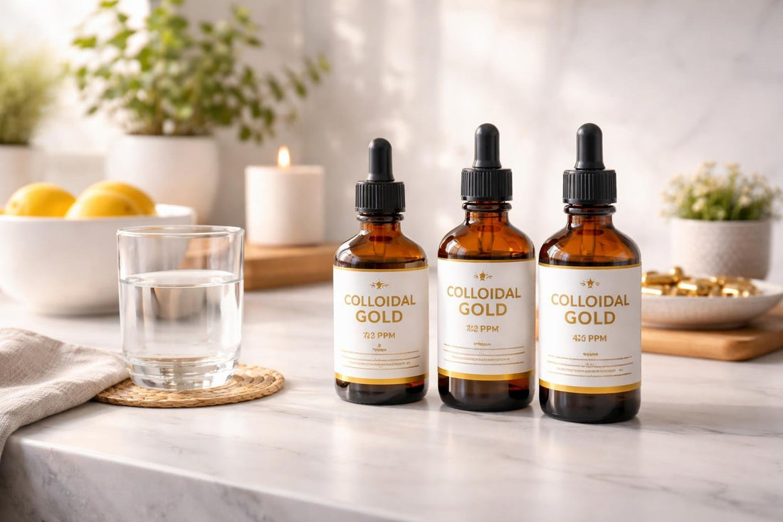 Colloidal gold mineral supplement range guide for beginners