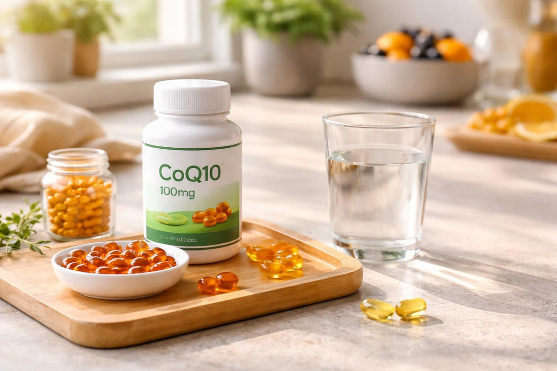 Easy-to-take CoQ10 softgels and capsules for seasonal routines