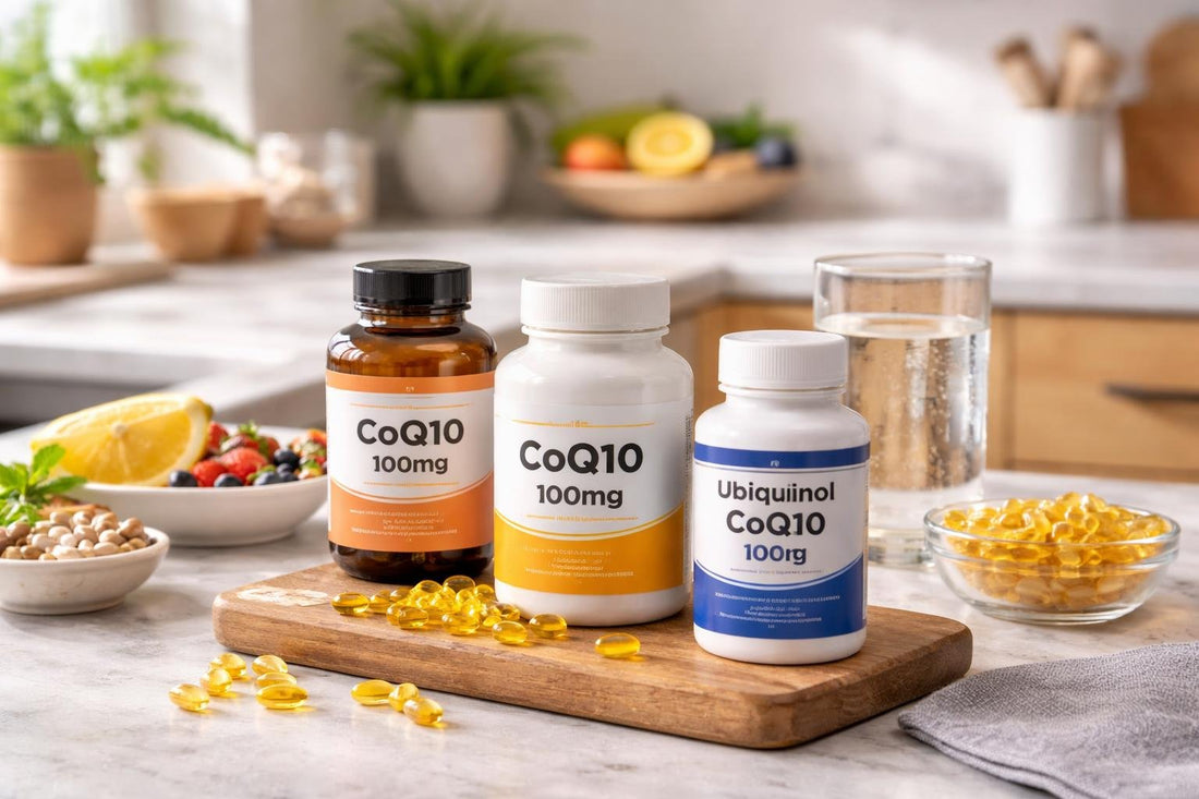 CoQ10 supplements selection for heart and energy