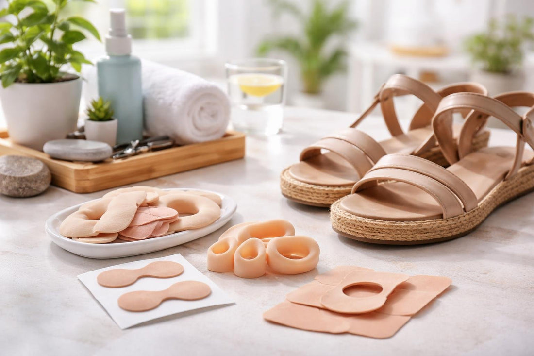 Corn and callus cushions for sandal comfort