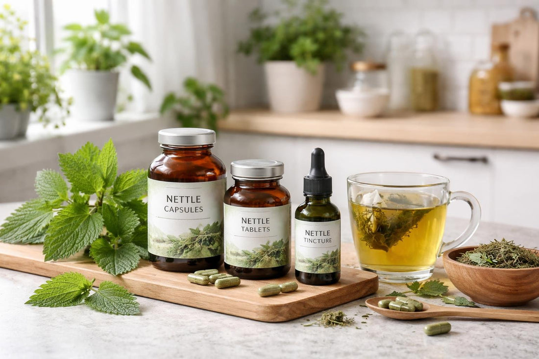 Nettle herbal supplements collection guide for Cornwall residents