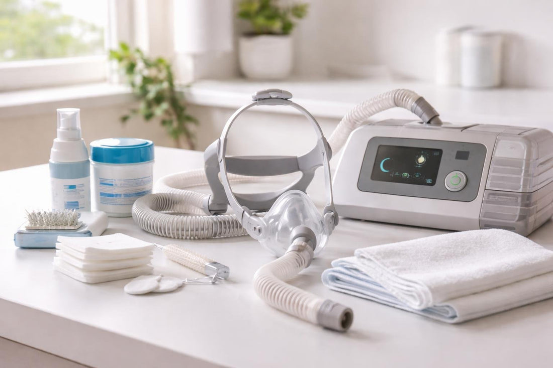 CPAP accessories for beginners improving mask fit and comfort
