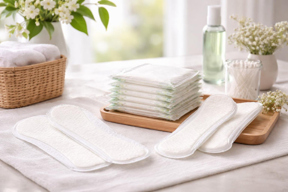 Daily panty liners laid out for everyday seasonal comfort