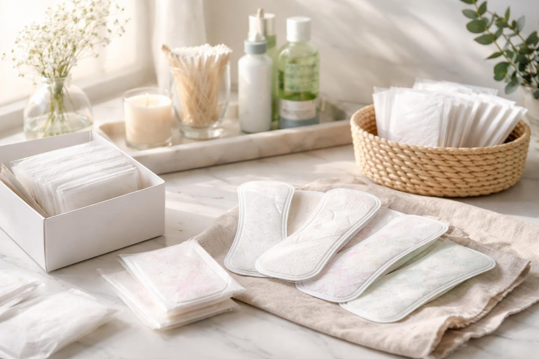 Assorted daily panty liners for sensitive skin