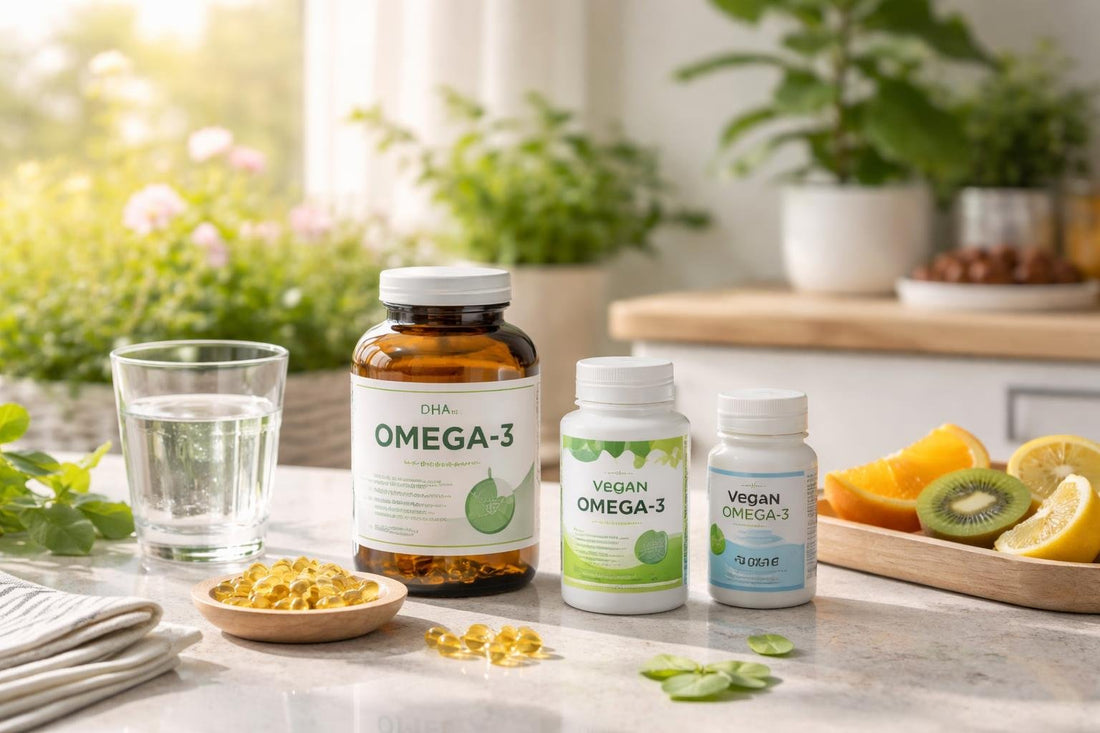 DHA omega 3 supplement options for spring routines