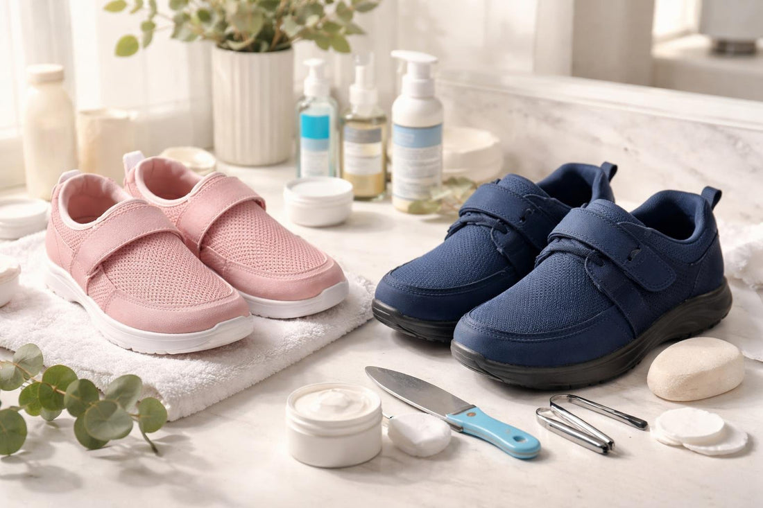 Diabetic foot care shoes and maintenance tips