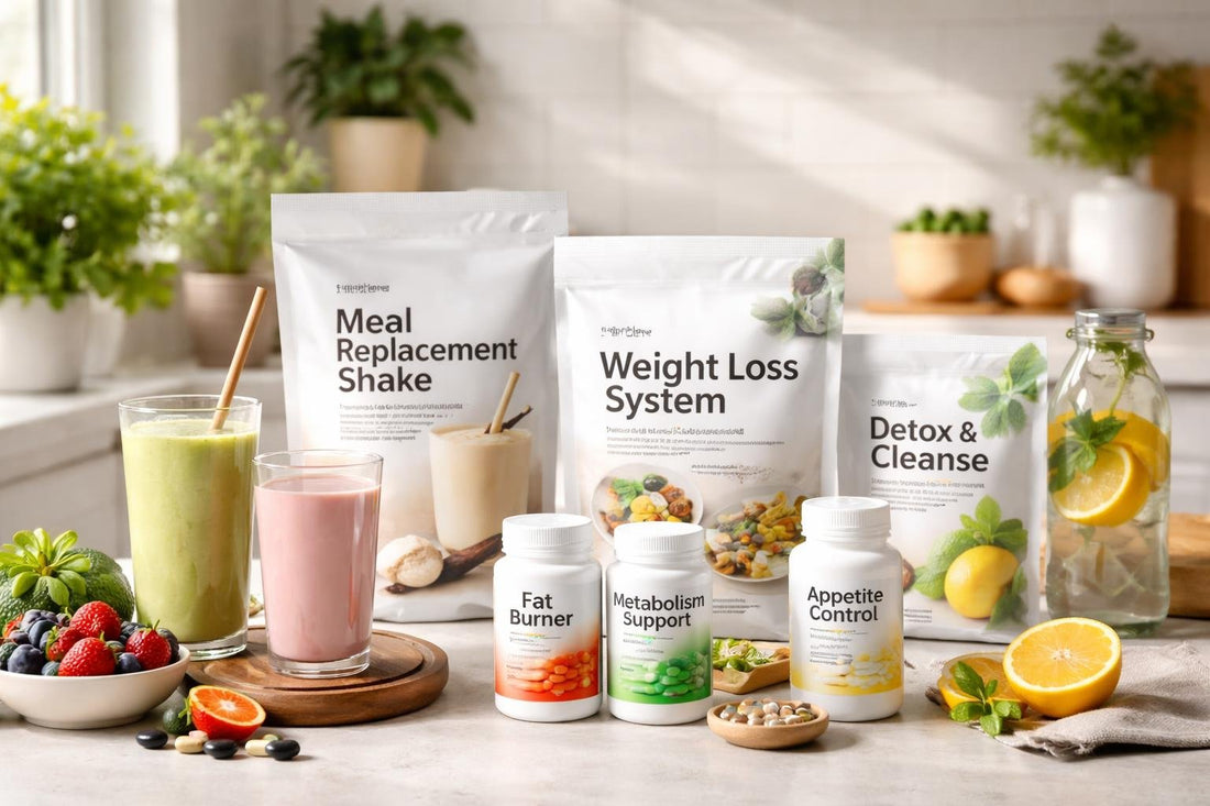 Affordable diet kits and systems product display
