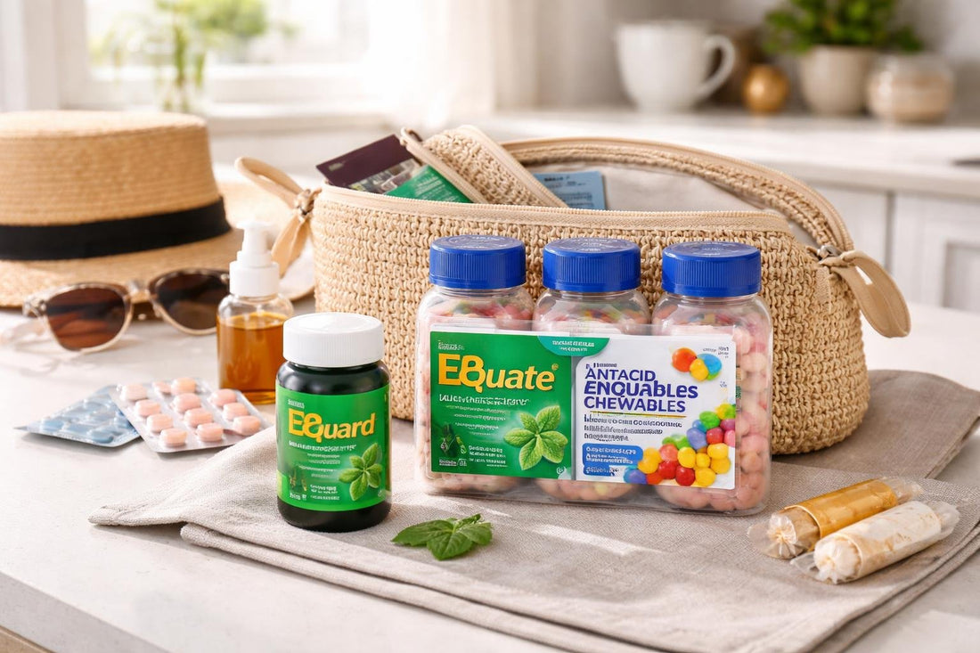 travel digestion and nausea medicine kit essentials