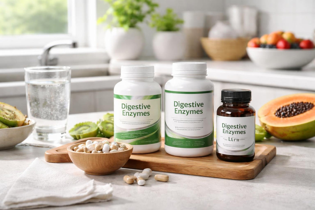Digestive enzyme supplements selection for sensitive gut