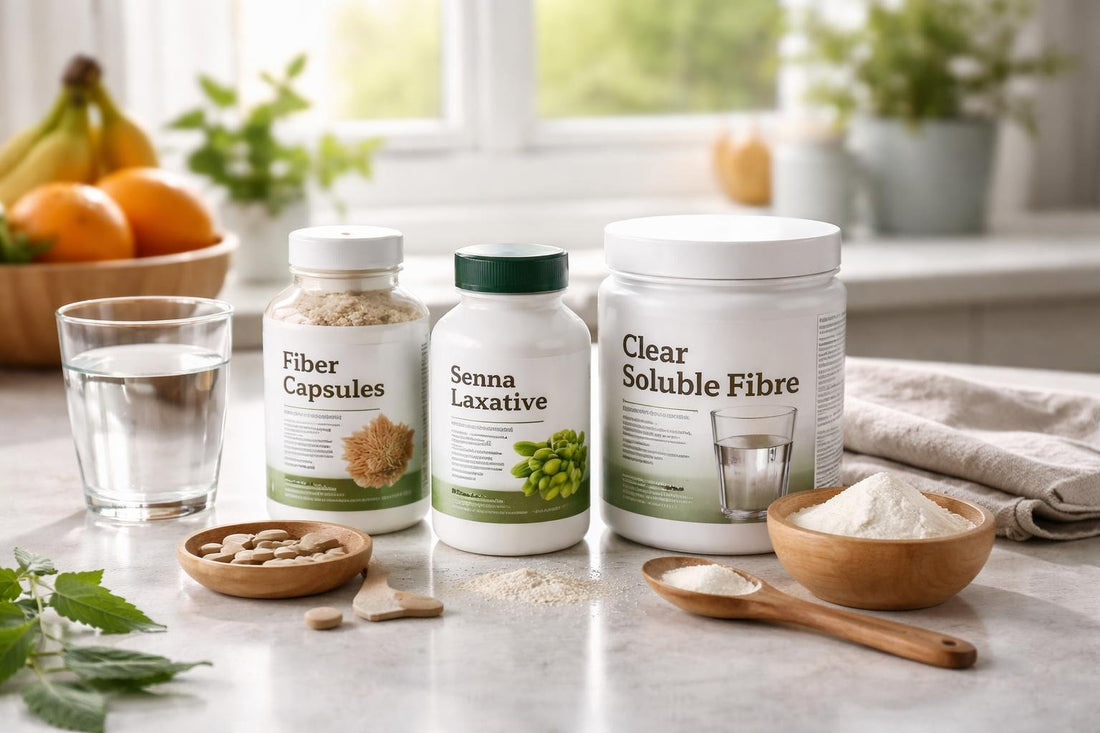 Digestive laxatives and fibre options for digestive comfort