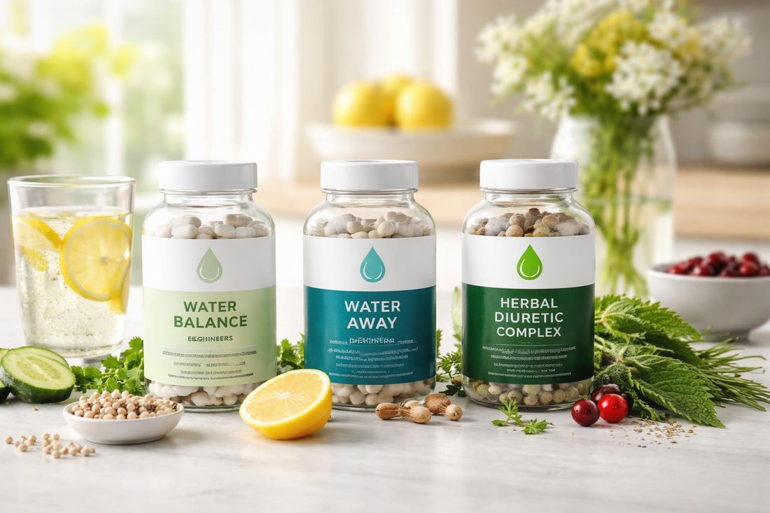 Diuretic support supplements arranged by beginner to advanced level