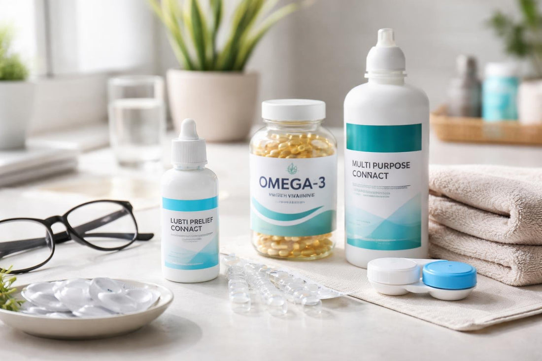 dry eye relief products for contact lens wearers