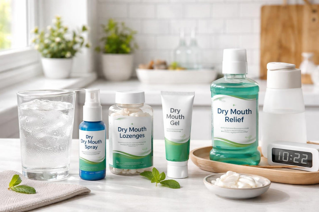 Beginner dry mouth relief essentials for day and night