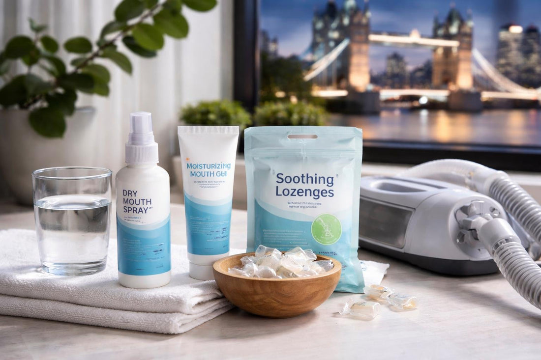 Dry mouth relief essentials and lozenges in London
